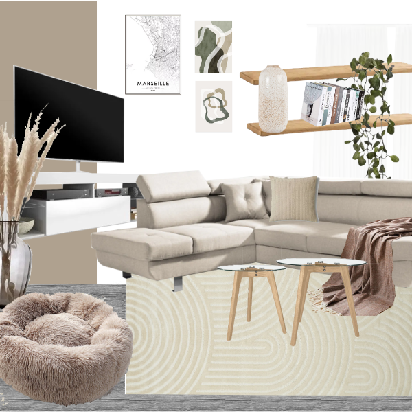 Un salon chaleureux et confortable pour un espace cocooning Un salon chaleureux et confortable pour un espace cocooning